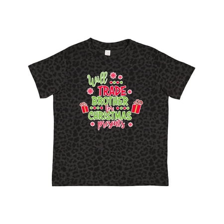 

Inktastic Will Trade Brother for Christmas Presents Gift Toddler Boy or Toddler Girl T-Shirt