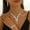 Set 01, variant on Faty-T Heart Silver Jewelry Set Rhinestone Necklace Earrings Bracelet Sets Prom Formal Bridal Wedding Jewelry Sets for Women and Brides