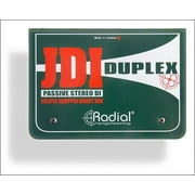 Radial JDI Duplex Two-Channel Passive Stereo Direct Box
