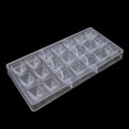 thumbnail image 3 of Wosthever Molde de Chocolate, molde transparente para hornear, molde de decoración de postres de plástico para hornear dulces de galletas y Herramientas y accesorios para hornear No.10, 3 of 6