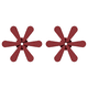thumbnail image 1 of Tapete para Mesa Con Soporte Salvamanteles en Forma Navidad Comedor () Rojo, 1 of 4