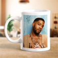 thumbnail image 5 of Taza de cerámica con estampado de celebridades, 8,1x8,1x9,5 cm, café, té, cerveza, agua potable para amigos, regalo familiar, tipo 5, 5 of 5