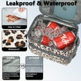 thumbnail image 7 of Fammart Insulated Lunch Bag for Adult/Women/Men, Reusable Lunch Box Cooler Soft Leakproof Tote, Thermal Meal Prep Lunch Pail with Adjustable Shoulder Strap for Picnic/School/Travel/Office,Leopard, 7 of 7