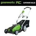 thumbnail image 3 of Restored Greenworks 13 Amp 21-inch Corded Electric Walk-Behind Push Lawn Mower, 25112 (Refurbished), 3 of 9