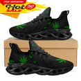 thumbnail image 1 of Zapatillas deportivas INSTANTARTS3D con estampado de hojas verdes de marihuana para mujer, transpirables, con cordones, cómodas, con plataforma,, 1 of 6