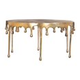 thumbnail image 3 of Mesa de Centro Drip Kessa Muebles Dorado 81 x 42 x 81 cm, 3 of 5