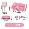 thumbnail image 2 of Kit de Inicio para Caja de Arena para Gatitos PAWISE con Entrada Baja en Color Rosa, 2 of 9