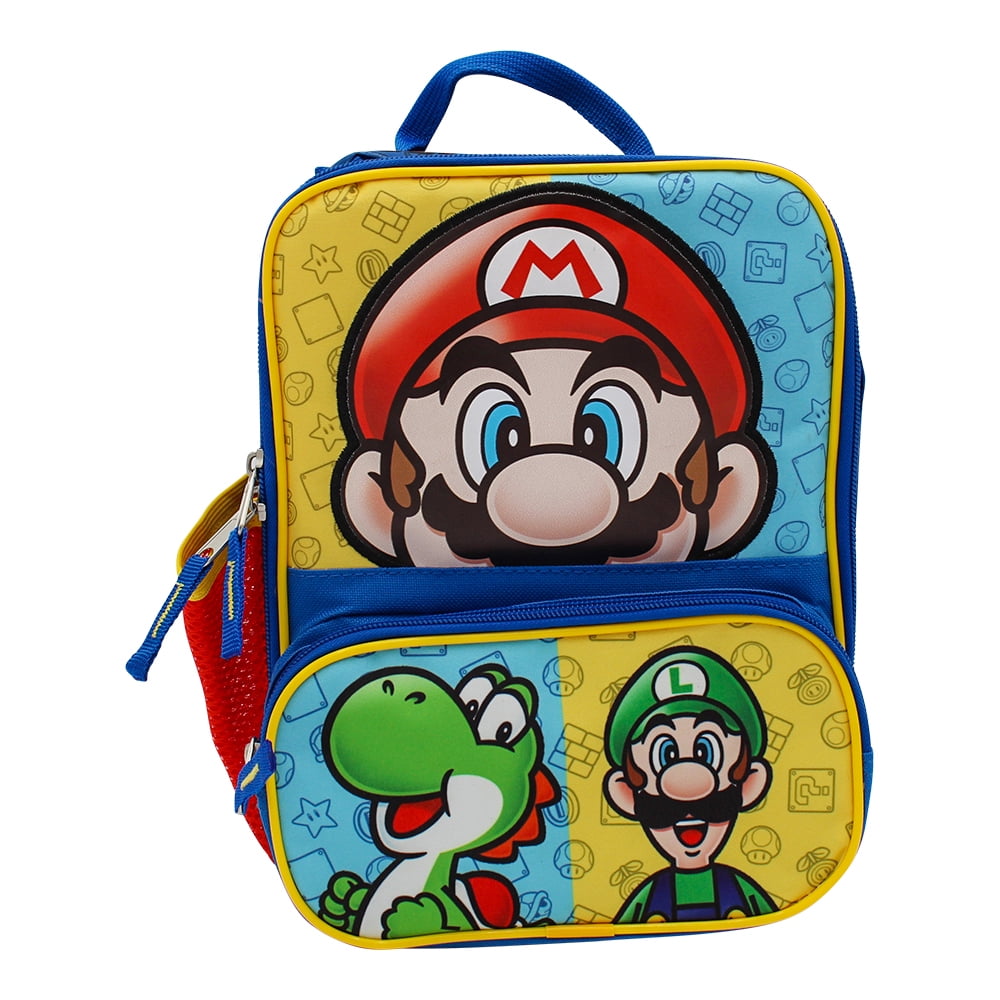 Nintendo Super Mario Reusable Rectangular Lunch Bag