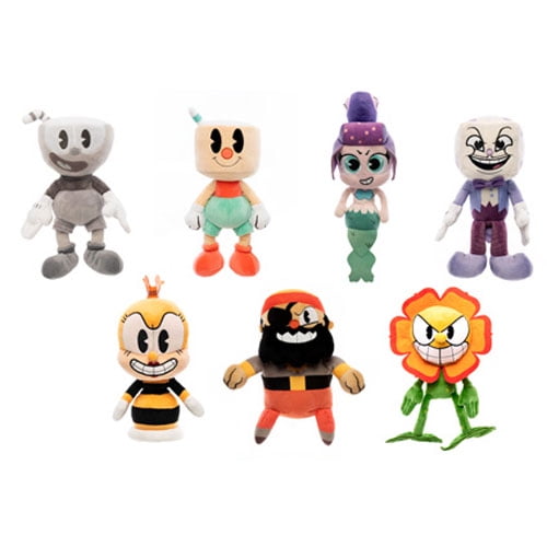 all cuphead plushies