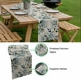 thumbnail image 5 of Spring Flowers Table Runner - 48 Inch Long, Kitchen Dining Table Runner Dresser Scarves, Watercolor Floral Leaves Botanical Beige Farmhouse Decor for Coffee Tables Wedding Party Banquet, 5 of 8