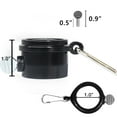 thumbnail image 2 of Anley Tangle Free Flag Pole Mounting Ring Clip - Rotating Flapole Mounting Rings with Metal Clips - 1" Diameter (2 Pieces), 2 of 6