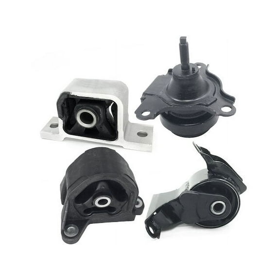 Engine Mount and Automatic Transmission Mount Kit - 4 Piece - Compatible with 2002 - 2006 Acura RSX 2.0L 4-Cylinder 2003 2004 2005