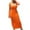 Orange, variant on MIANHT Dresses for Women, Plus Size Dresses, Women's Summer Sleeveless Backless Bandage Long Dress Party Club Dress