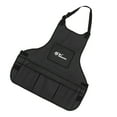 thumbnail image 1 of koolsoo Water Resistant Work Apron with Tool Pocket Joiner Gardener Carpenters Black, 1 of 9