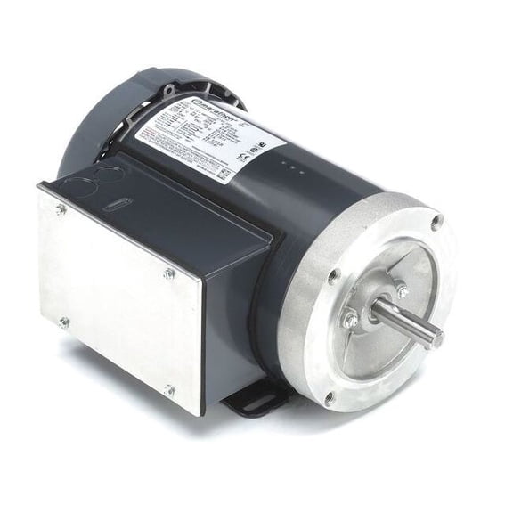 Leeson GP Motor,1/2 HP,1,140 RPM,115/208-230V 056B11F5303