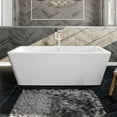 thumbnail image 3 of Eviva Rachel Free Standing 67" Acrylic Bathtub, 3 of 6
