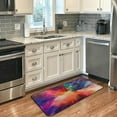 thumbnail image 4 of Dreamtimes Rainbow Kitchen Rug, 39"x20" Anti Fatigue Kitchen Floor Mat, Non Slip Waterproof Long Standing Mat Throw Kitchen Runner Rug for Kitchen Washroom Bedroom, 4 of 7