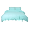 thumbnail image 1 of Unique Bargains Duvet Cover Set Soft 3 Pieces Microfiber Polyester Bedding Set, 1 of 8