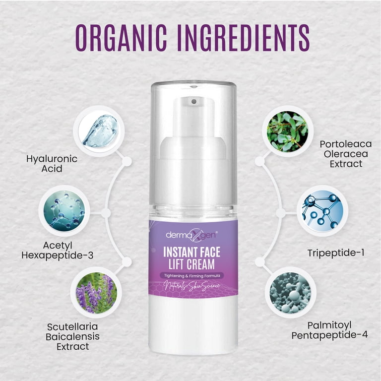 Dermaxgen Instant Face Lift Cream Anti-Aging Tightening & Firming