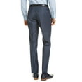 thumbnail image 2 of Hugo Men’s Modern-Fit Dark Blue/Rust Plaid Suit Pants, 2 of 5