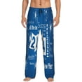 thumbnail image 1 of Fotbe Happy New Year 2024 (4) Pantalones de Pijama para Hombre, Pantalones de Dormir, Pantalones de Casa con Cintura Ajustable y Bolsillos-3X-Large, 1 of 6