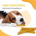 thumbnail image 5 of iPaw Turkey Dog Treats, All Natural Human Grade Dog Treat, Suitable for Training chew, Hypoallergenic, Rawhide Alternative, Thin Stick (Pumpkin), 5 of 6