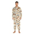 thumbnail image 6 of joogoo Mushrooms Pattern Unisex Adults Onesies Pajamas Jumpsuits L, 6 of 7