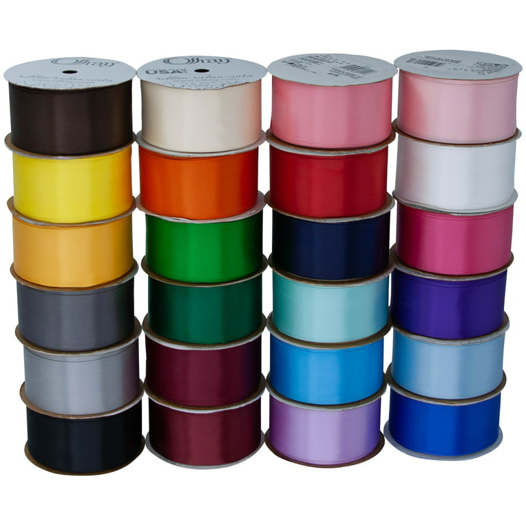 Vaessen Creative Satin Ribbon Set 6mmx20m 12 Colours