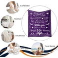 thumbnail image 5 of 70th Birthday Gifts for Women Men 70 Year Old Birthday Gifts 70 Year Blanket Gifts 70th Funny Gift Idea 70th Birthday Gift Ideas Gifts for 70 Year Old Female Male Women Men (70th, 50"x60"), 5 of 5