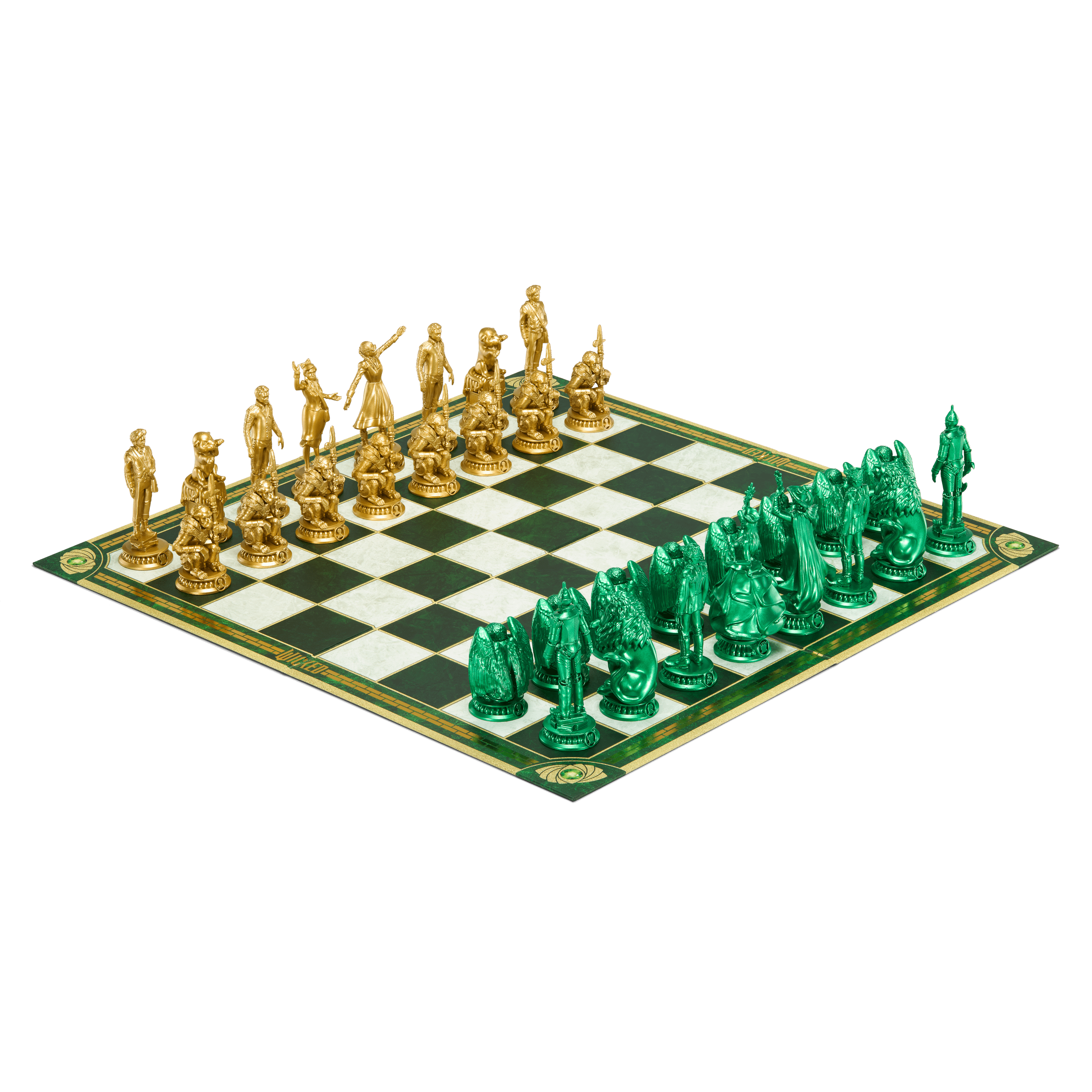 The Noble Collection Wicked Chess Set - Shiz vs. Emerald City