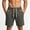 Dark Gray, variant on Besolor Mens Sweat Shorts Casual Loose Wide Leg Drawstring Elastic Waist Workout Running Shorts with Pockets(X-Large,Navy)