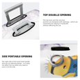 thumbnail image 5 of Cute Anime Cartoon Minions Travel Suitcase Protective Cover Trunk Case Washable Elastic Luggage Cover Fits X-Large Suitcase Protector Baggage With Concealed Zipper Gifts, 5 of 5