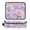 Lavender Watercolor Roses, variant on Hair Tool Organizer Bag with Heat Resistant Mat Removable Travel Storage Case for Hot Air Brushes Curling Irons Exquisite Floral Illustration