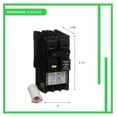thumbnail image 3 of Square D by Square D - HOM230GFIC Homeline Circuit Breaker, 30-Amp, 120/240V, 2-Pole, GFCI, Plug-In Mount, 3 of 3