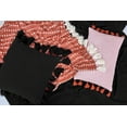 thumbnail image 2 of 50" x 60" Devin Coal Woven Throw Blanket, 2 of 6