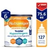Nutramigen Hypoallergenic Powder Toddler Formula, Colic Relief from Cow's Milk Allergy Starts in 24H, 12.6 Oz Can, 6 Count