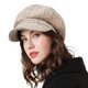 thumbnail image 3 of Boina para mujer Gorra Newsboy Capucha francesa Clásico Otoño Primavera Invierno Sombrero Grueso Lana a cuadros Octágono Zhivalor 222367-3, 3 of 4