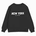 thumbnail image 4 of Girls Sweatshirt Letter Sweatshirts for Teen Girls Crewneck Oversized Sweatshirt Kids Fashion Long Sleeve Pullover Tops Kaprioy Girls Sweatshirt, 4 of 4