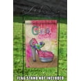 thumbnail image 4 of Toland Home Garden Girls Only Gender Baby Flag Double Sided 12x18 Inch, 4 of 5