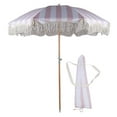 thumbnail image 2 of Sombrilla De Patio Con Flecos Elegantes, Gran Protección Solar, Mesa De Exterior, Sombrilla De Mercado Para Jardín, Terraza, Piscina, 2 of 7
