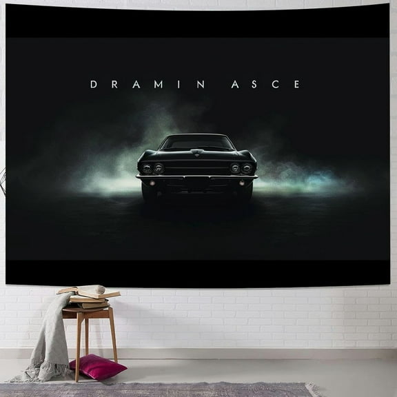 Sheronv Dream Car Tapestry Wall Hanging Unique Style Graphic Tapestries Home Decor 40x30inch