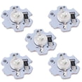 thumbnail image 4 of 25 chips LED de 5 V, 200 lm, 3 W, cuentas de lámpara LED de alta potencia para accesorios de iluminación de bricolaje, luz azul 455-460 NM, 4 of 14