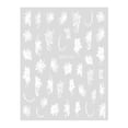 thumbnail image 6 of Happydeer Nail Sticker Elegant Hand-Painted Flower Butterfly Long-Lasting Ins Style Nail Art Decals Women Accessories, 6 of 13