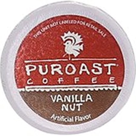 Puroast Low Acid Coffee Single-Serve Pods, Vanilla Nut Flavor, High Antioxidant, Compatible With Keurig 2.0 Coffee Makers (72 Count)