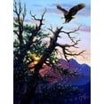 thumbnail image 2 of Tift, Jeff 19x24 Gold Ornate Wood Framed with Double Matting Museum Art Print Titled - Touchdown PaintingJeff Tift, 2 of 4