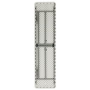 Flash Furniture Kathryn 6-Foot Granite White Plastic Folding Training Table