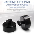 thumbnail image 3 of Trayknick 4Pcs Jacking Lift Pad Rond Solide Caoutchouc Durable Jacking Lift Puck pour Corvette Chevrolet C5 C6 C7 GS, 3 of 13