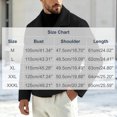 thumbnail image 4 of Hulanddfd Men's Pea Coat Turn Down Collar Double Breasted Short Wool Blend Jacket Casual Fall Winter Outerwear, 4 of 7