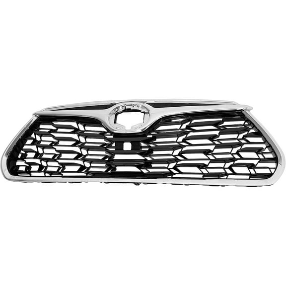 CAPA For 2020-2023 Highlander Front Grille Assembly Chrome, Gray 531010E330