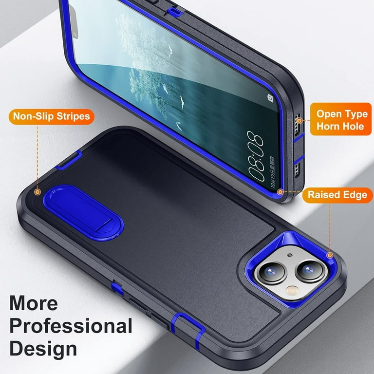 Designed for Apple iPhone 12 Pro Max Heavy Duty Case with Stand